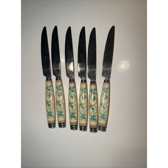 Pfaltzgraff Vintage French Quarter Stainless Silverware Flatware - 30 Pieces - Picture 5 of 7